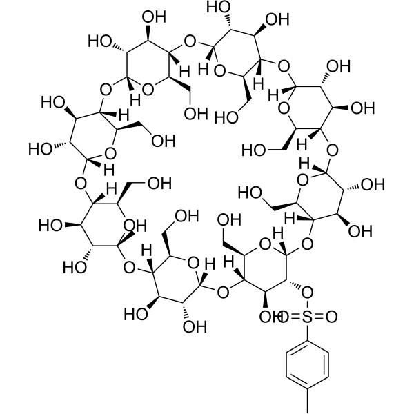 Mono-2-O-(p-toluenesulfonyl)-gamma-cyclodextrin (Mono-2-O-(p-toluenesulfonyl)-gamma-cyclodextrin) 97